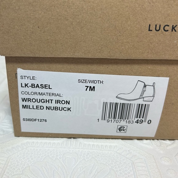 Lucky Brand Basel Bootie Sz 7 EUC - Picture 12 of 12